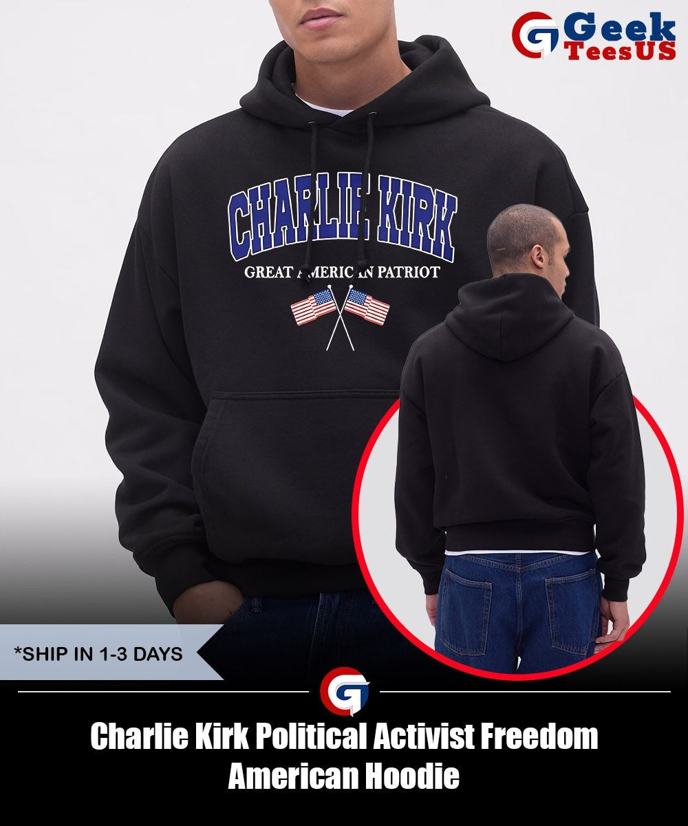 Charlie Kirk Political Activist Freedom American shirt