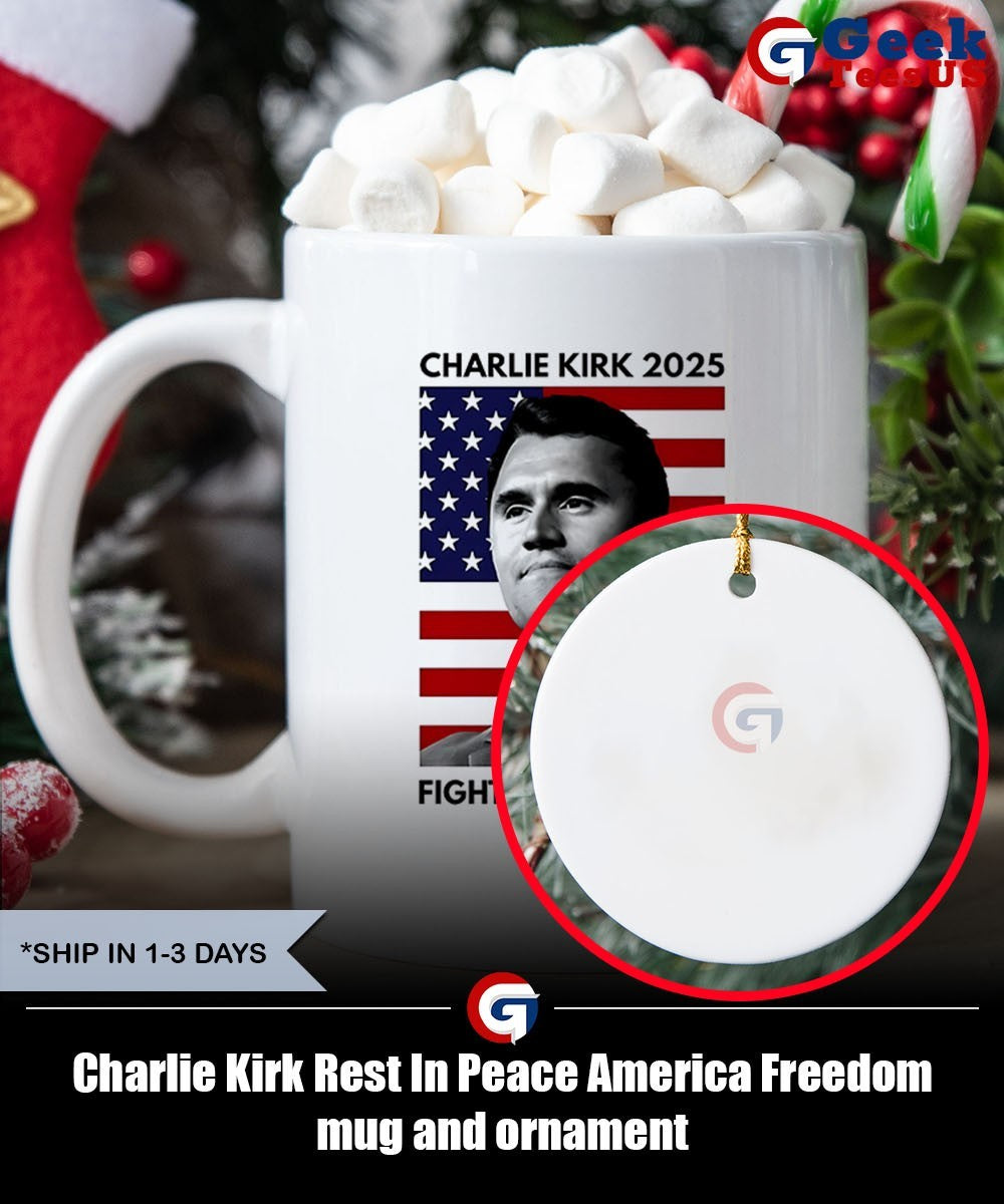 Charlie Kirk Rest In Peace America Freedom shirt