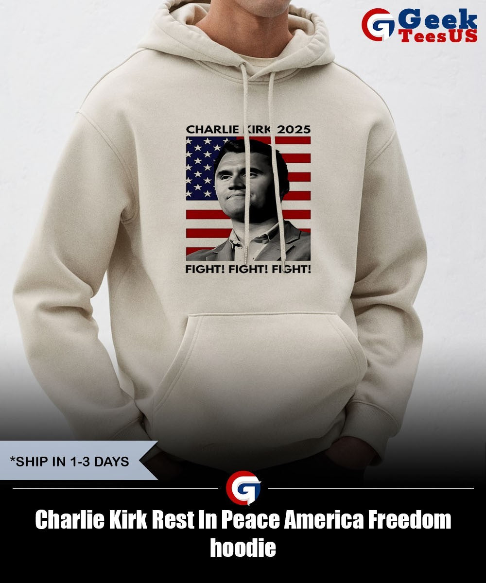 Charlie Kirk Rest In Peace America Freedom shirt