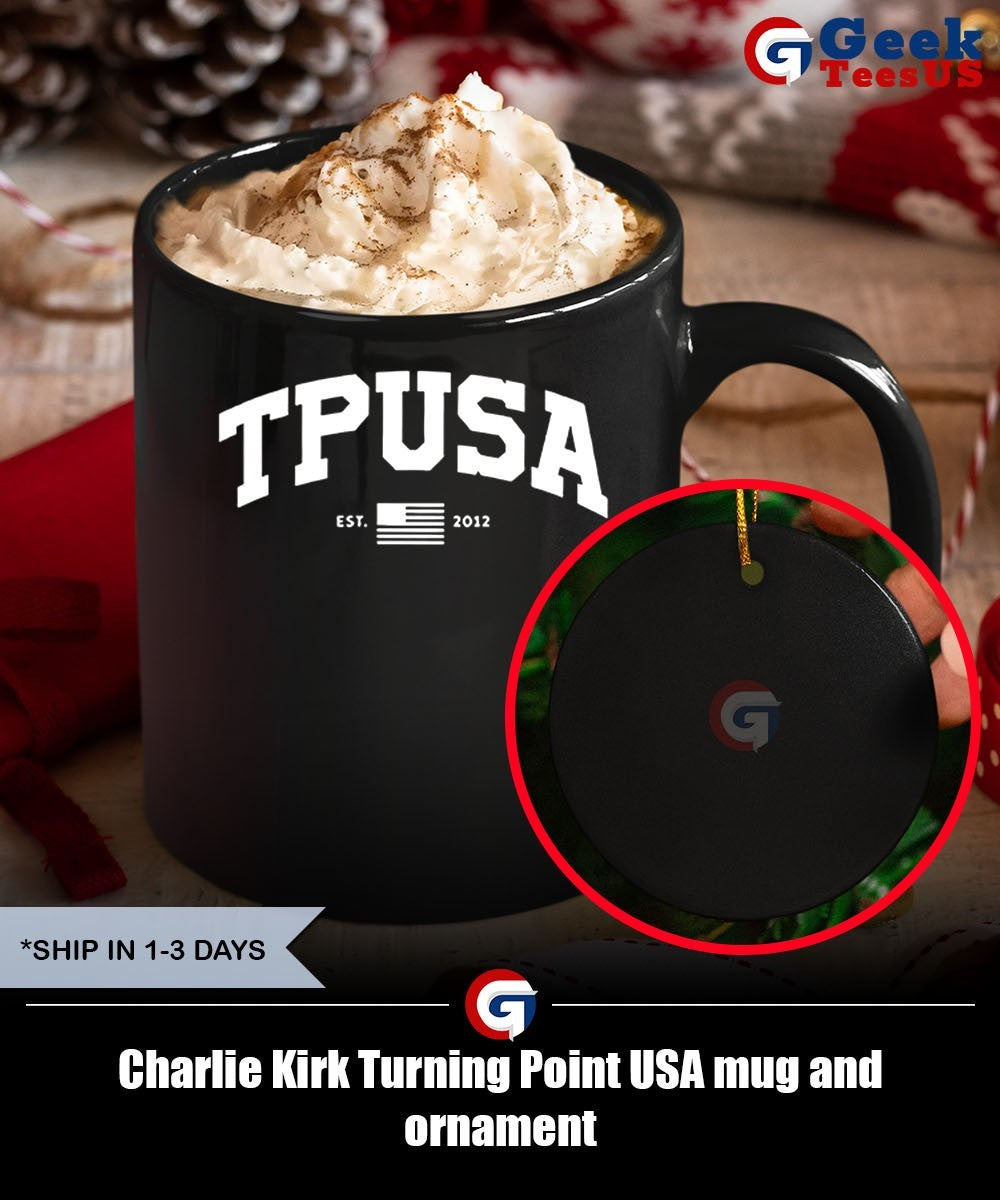 Charlie Kirk Turning Point USA shirt