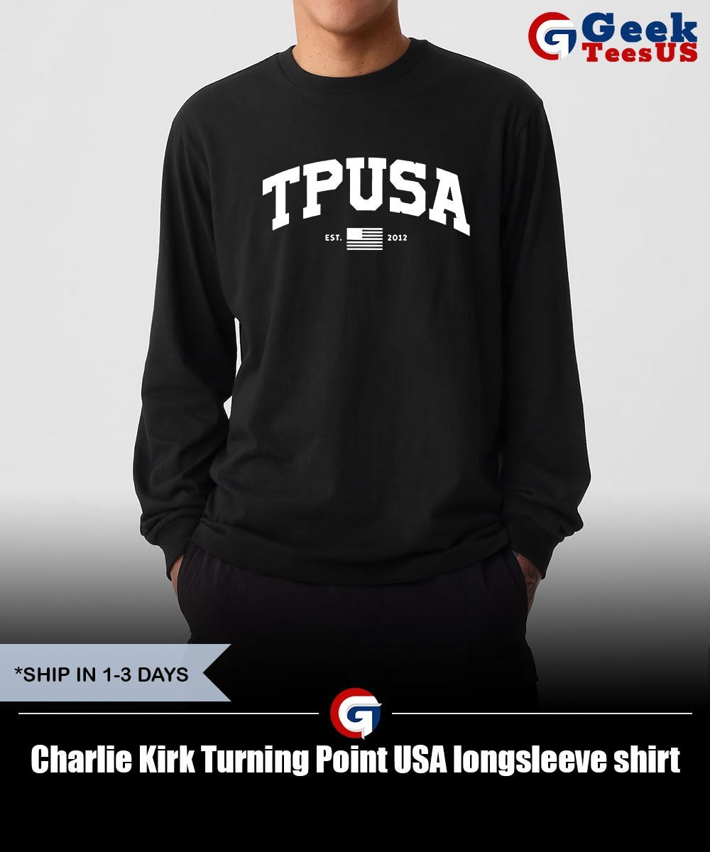 Charlie Kirk Turning Point USA shirt