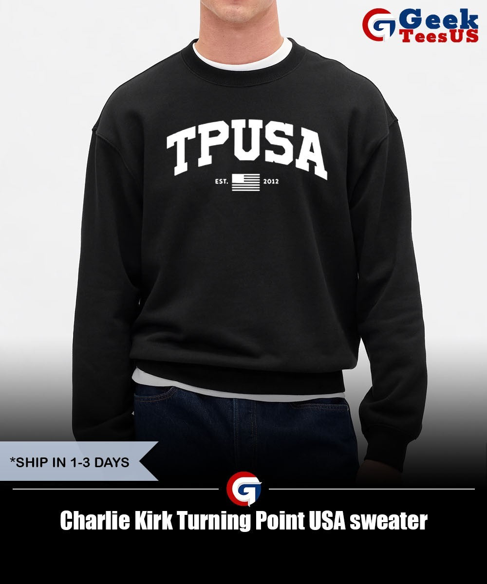 Charlie Kirk Turning Point USA shirt
