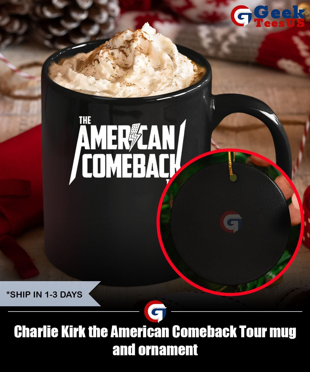 Charlie Kirk the American Comeback Tour shirt