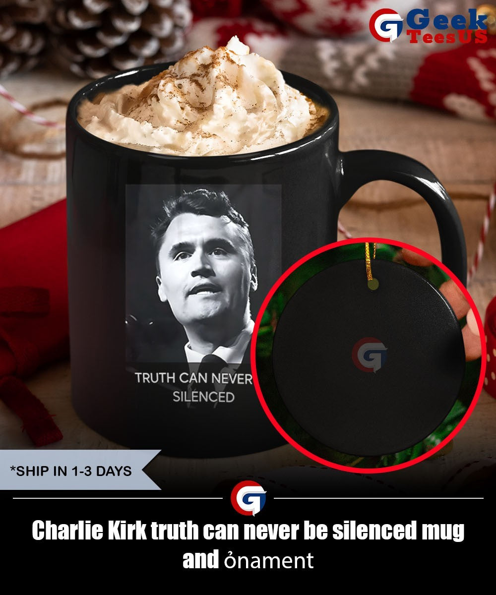 Charlie Kirk truth can never be silenced shirt