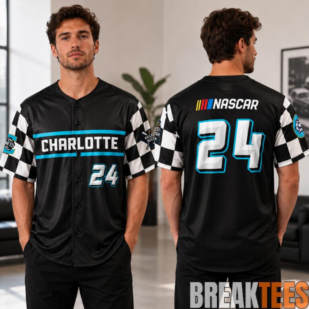 Charlotte Knights NASCAR Night 2026 Baseball Jersey