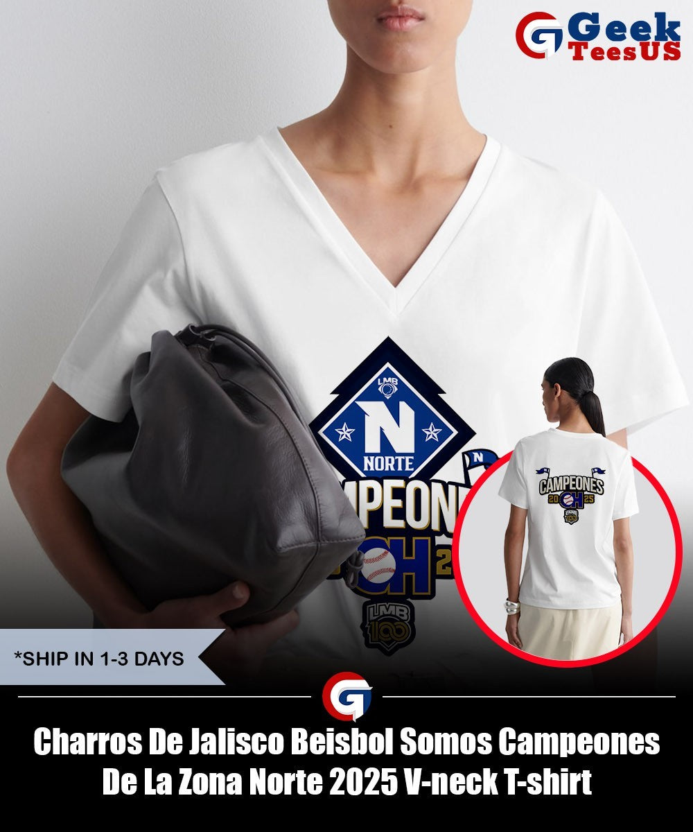 Charros De Jalisco Beisbol Somos Campeones De La Zona Norte 2025 shirt