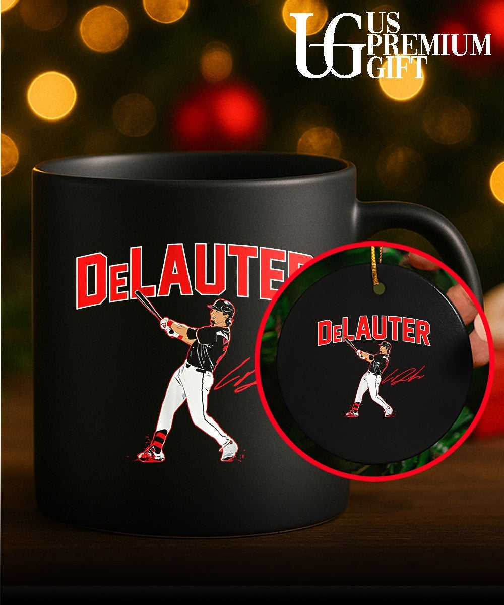 Chase DeLauter Cleveland Guardians baseball slugger swing signature shirt