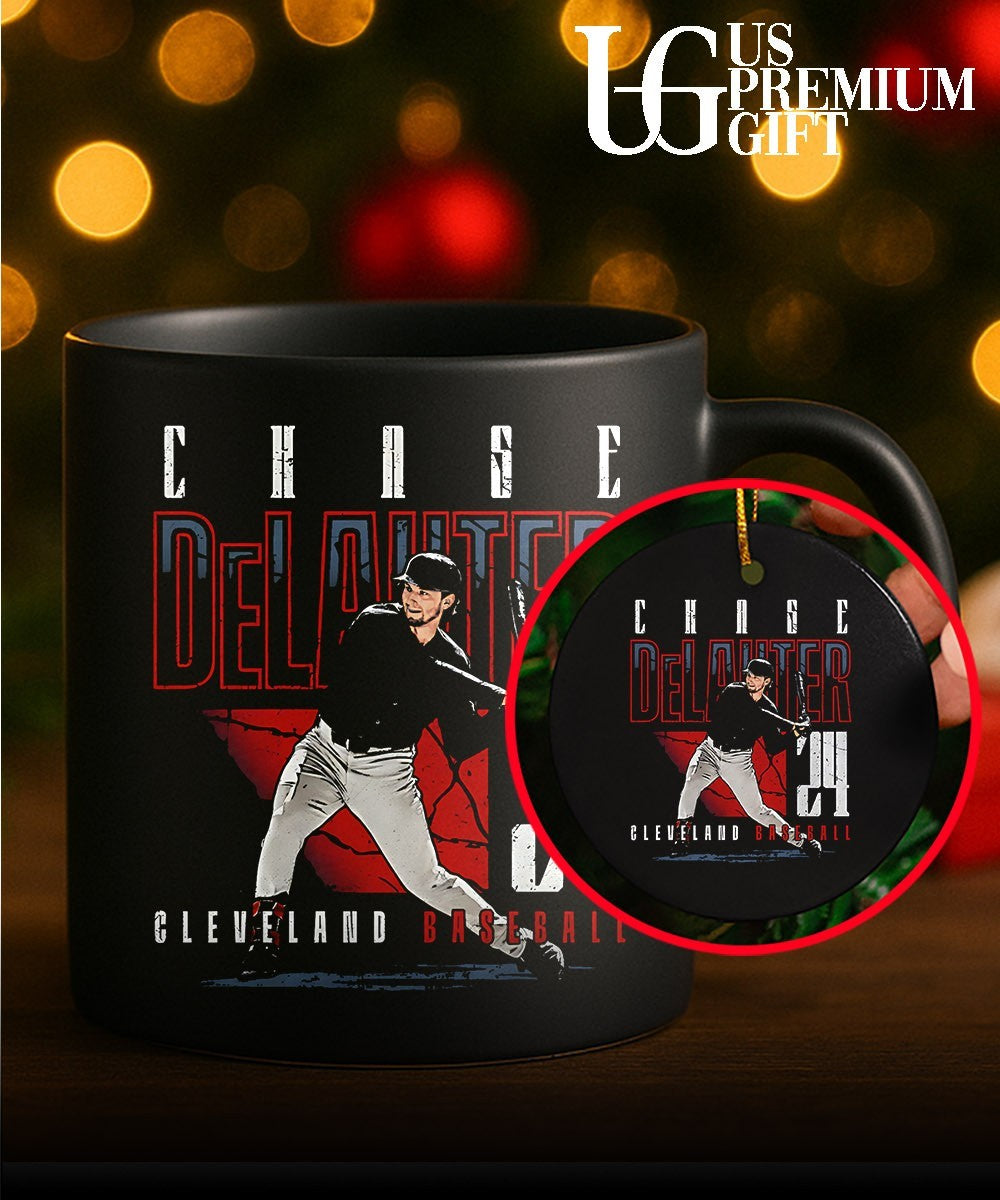 Chase DeLauter player Cleveland Guardians baseball signature shirt