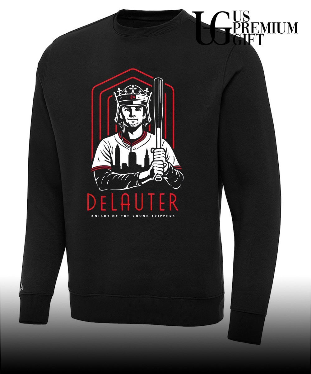 Chase Delauter Knight Of The Round Trippers Cleveland Guardians baseball shirt
