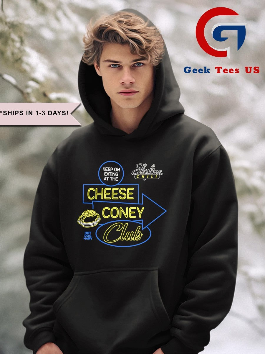 Cheese Coney Club keep on eating at the Skyline Chili shirt
