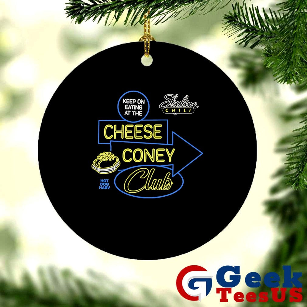 Cheese Coney Club keep on eating at the Skyline Chili shirt