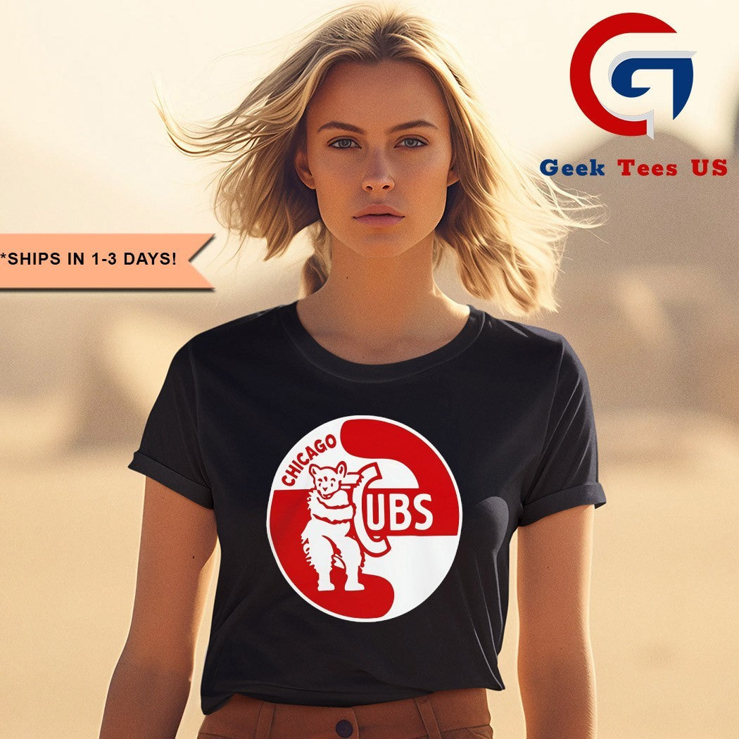 Chicago Cubs 1933 MLB Heritage logo shirt