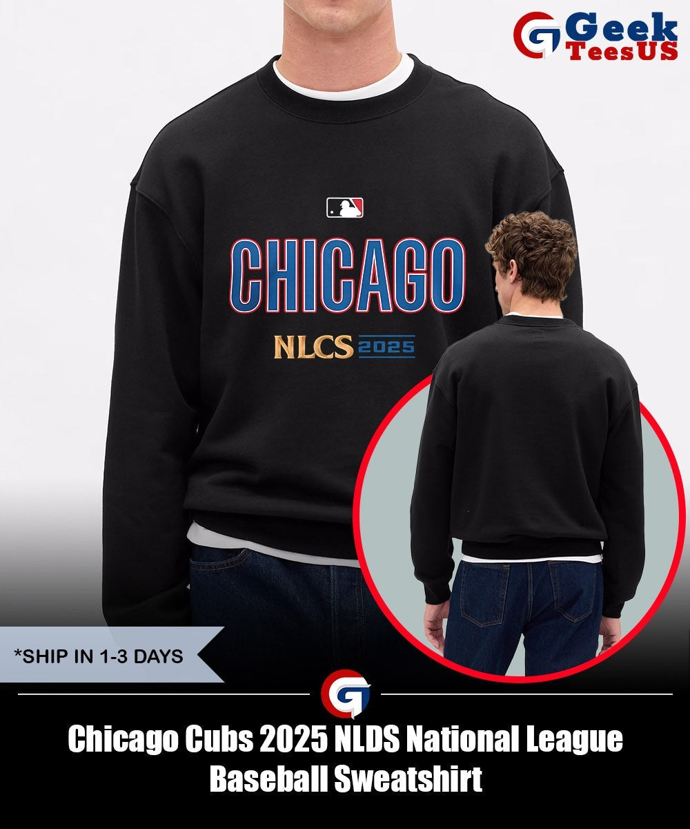 Chicago Cubs 2025 NLDS National League Baseball shirt