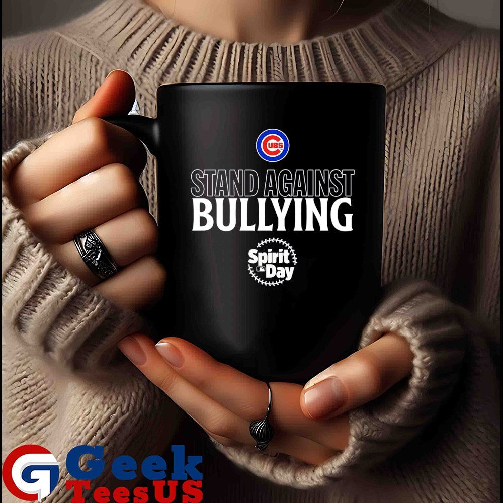 Chicago Cubs MLB Stand Against Bullying Spirit Day 2025 shirt