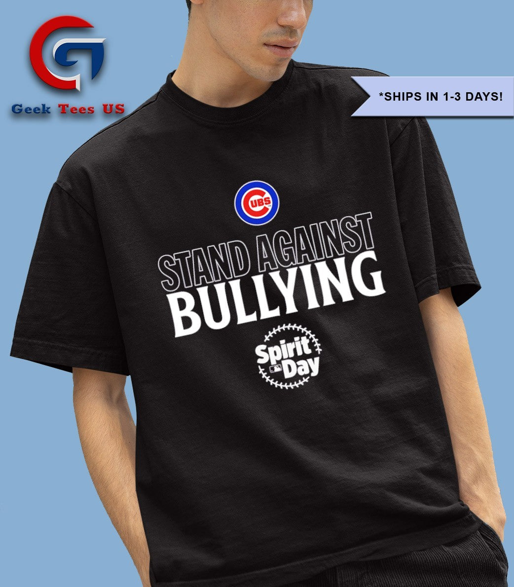 Chicago Cubs MLB Stand Against Bullying Spirit Day 2025 shirt