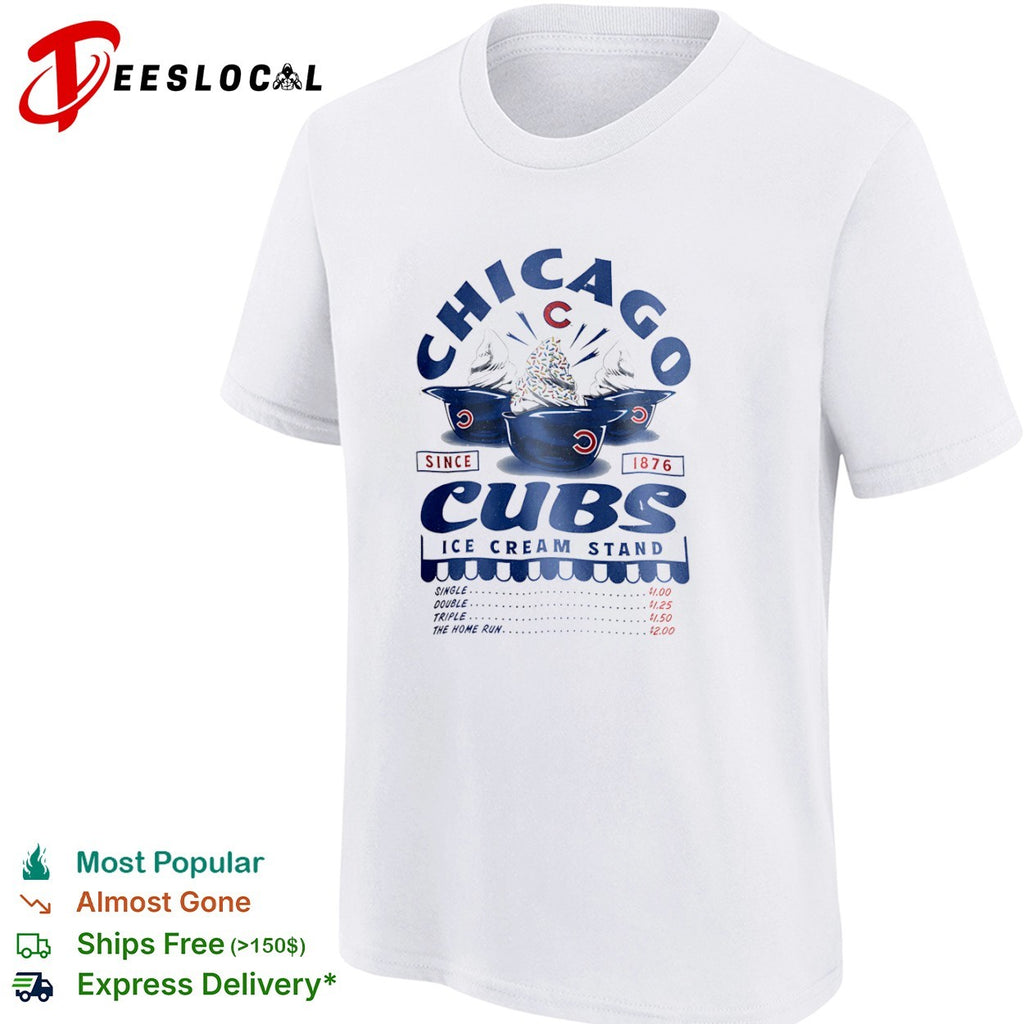 Chicago Cubs Since 1876 Ice Cream Stand shirt