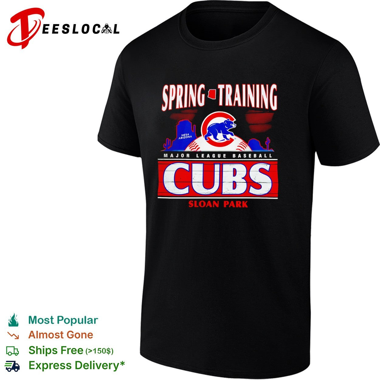 Chicago Cubs Spring Training Mesa Arizona Sloan Park shirt