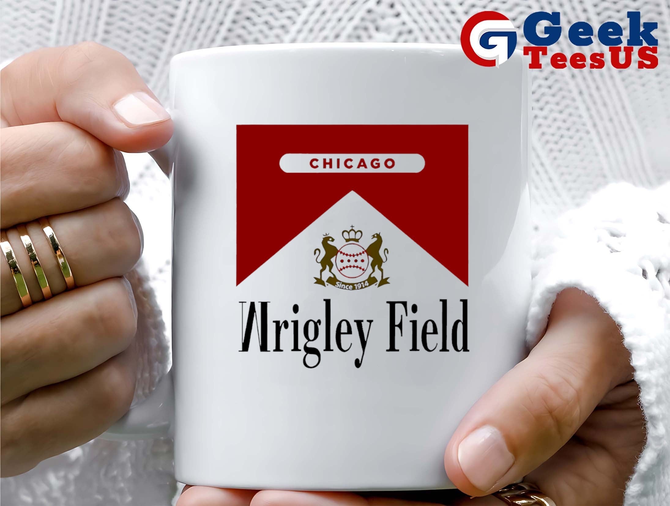 Chicago Cubs since 1914 Wrigley Field Marlboro shirt