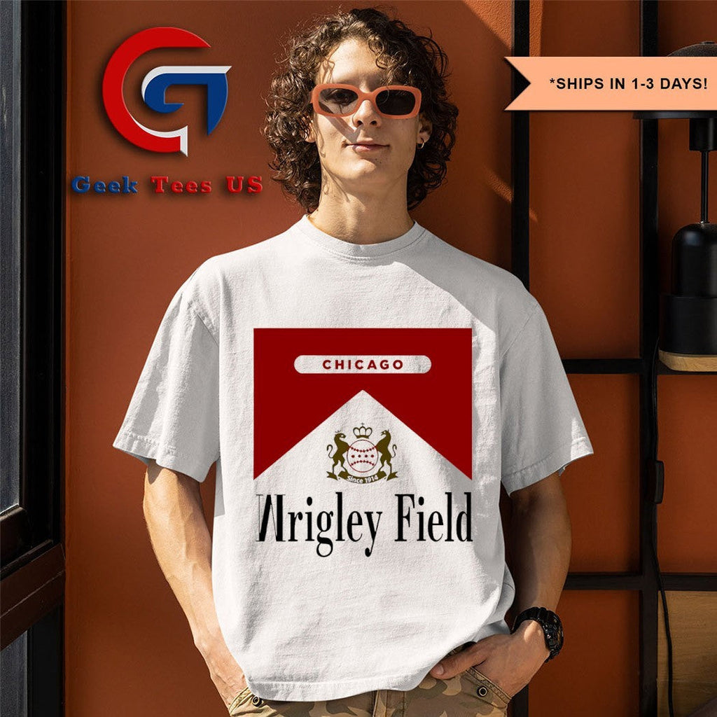 Chicago Cubs since 1914 Wrigley Field Marlboro shirt