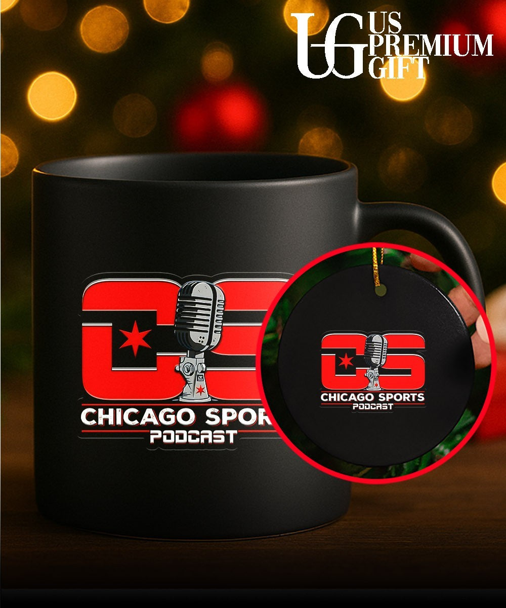 Chicago Sports Podcast logo shirt