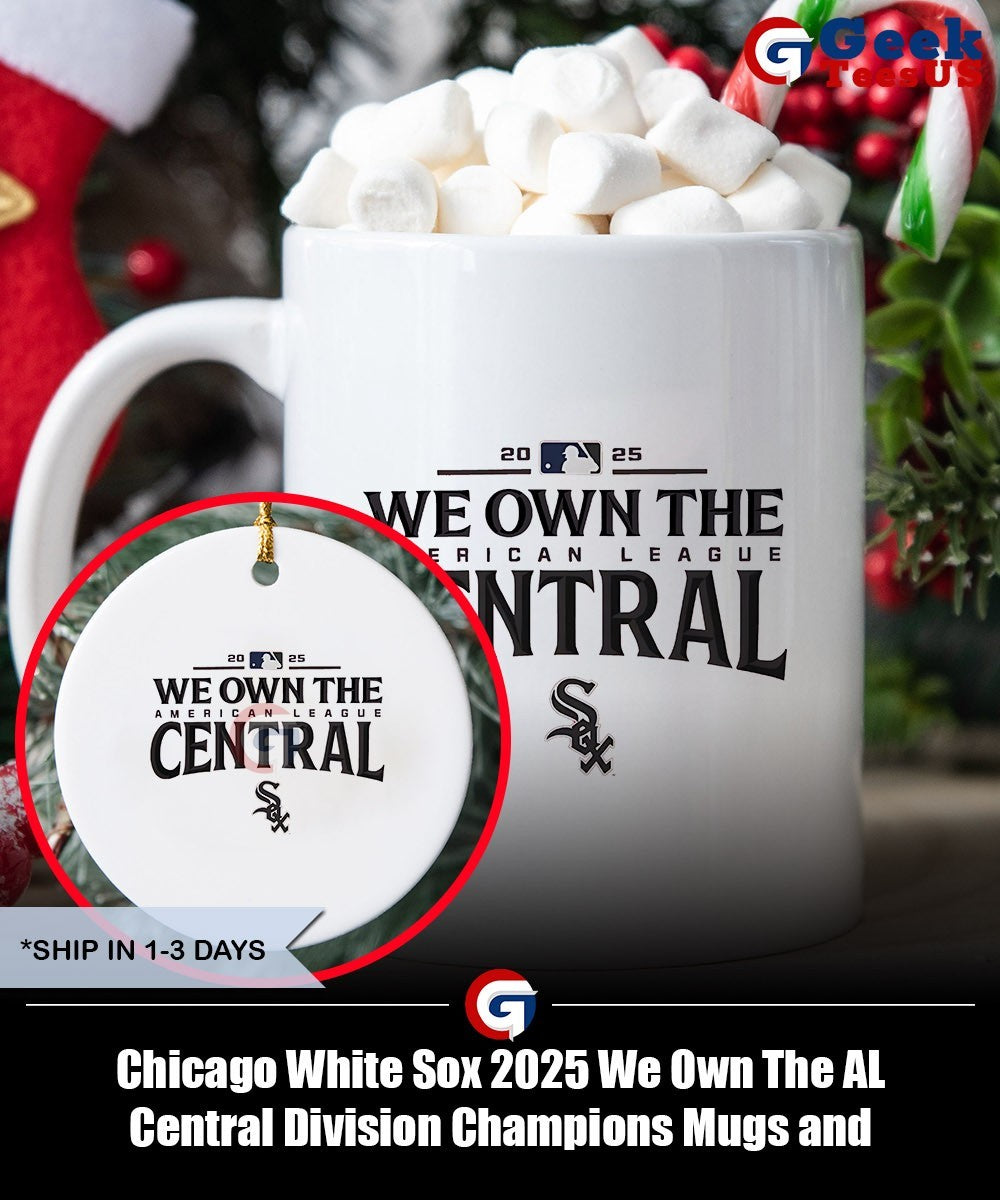 Chicago White Sox 2025 We Own The AL Central Division Champions shirt