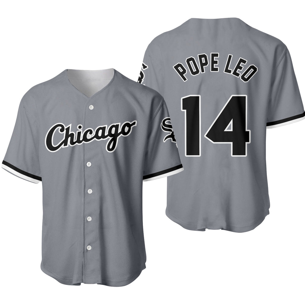 Chicago White Sox Pope Leo 14 Baseball Jersey