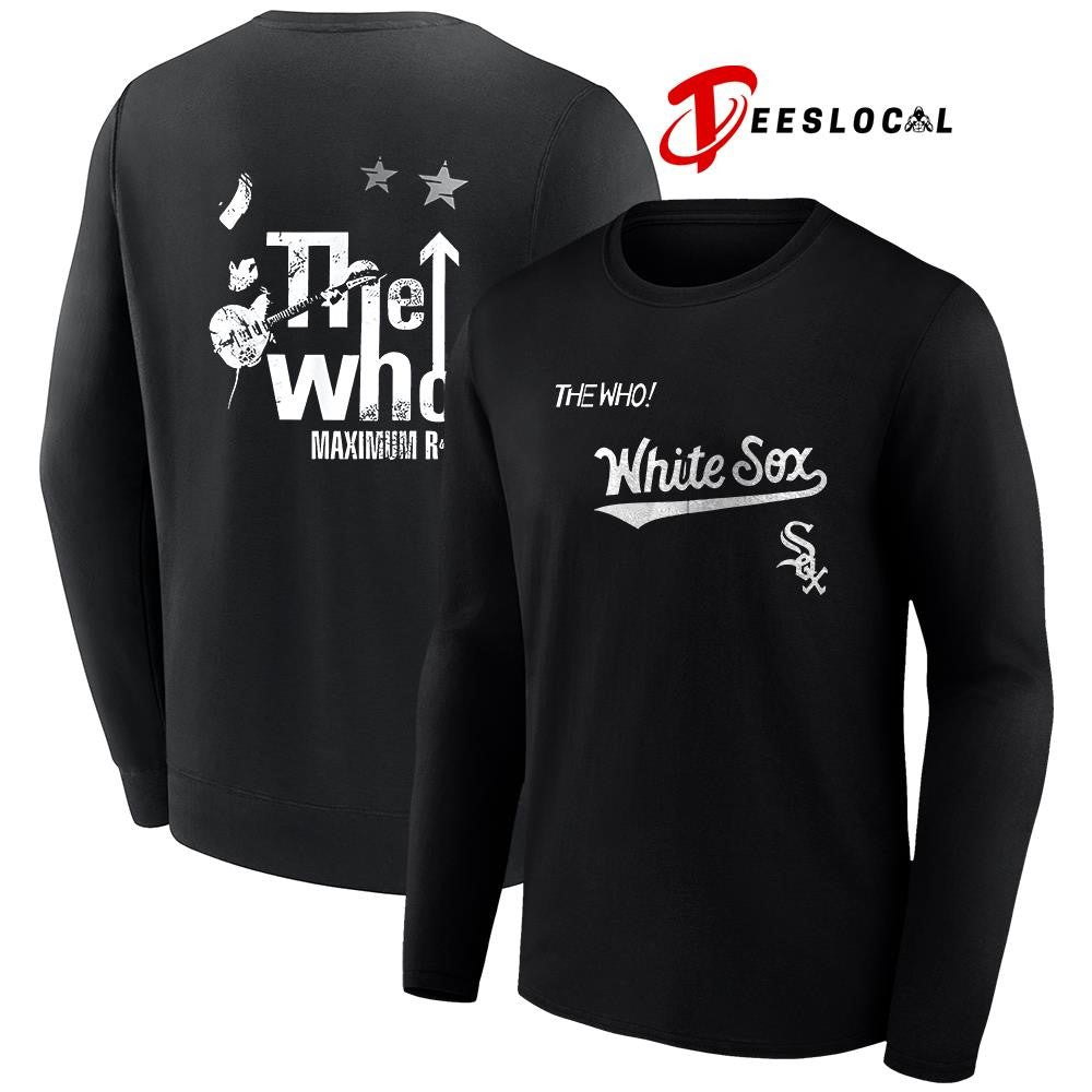 Chicago White Sox The Who Maximum R B North American Farewell tour graphic shirt