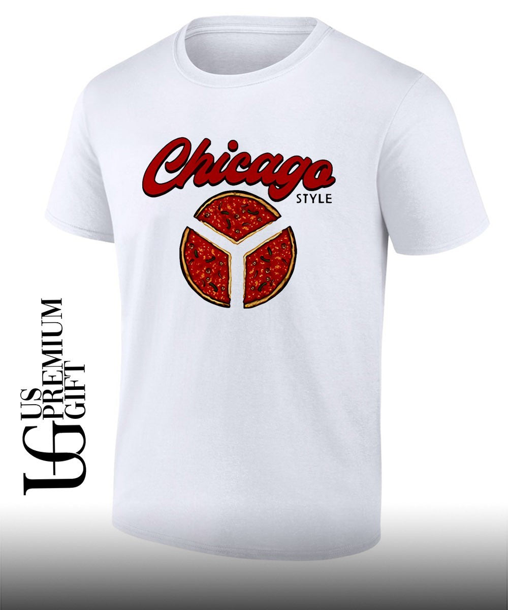 Chicago style deep cut shirt