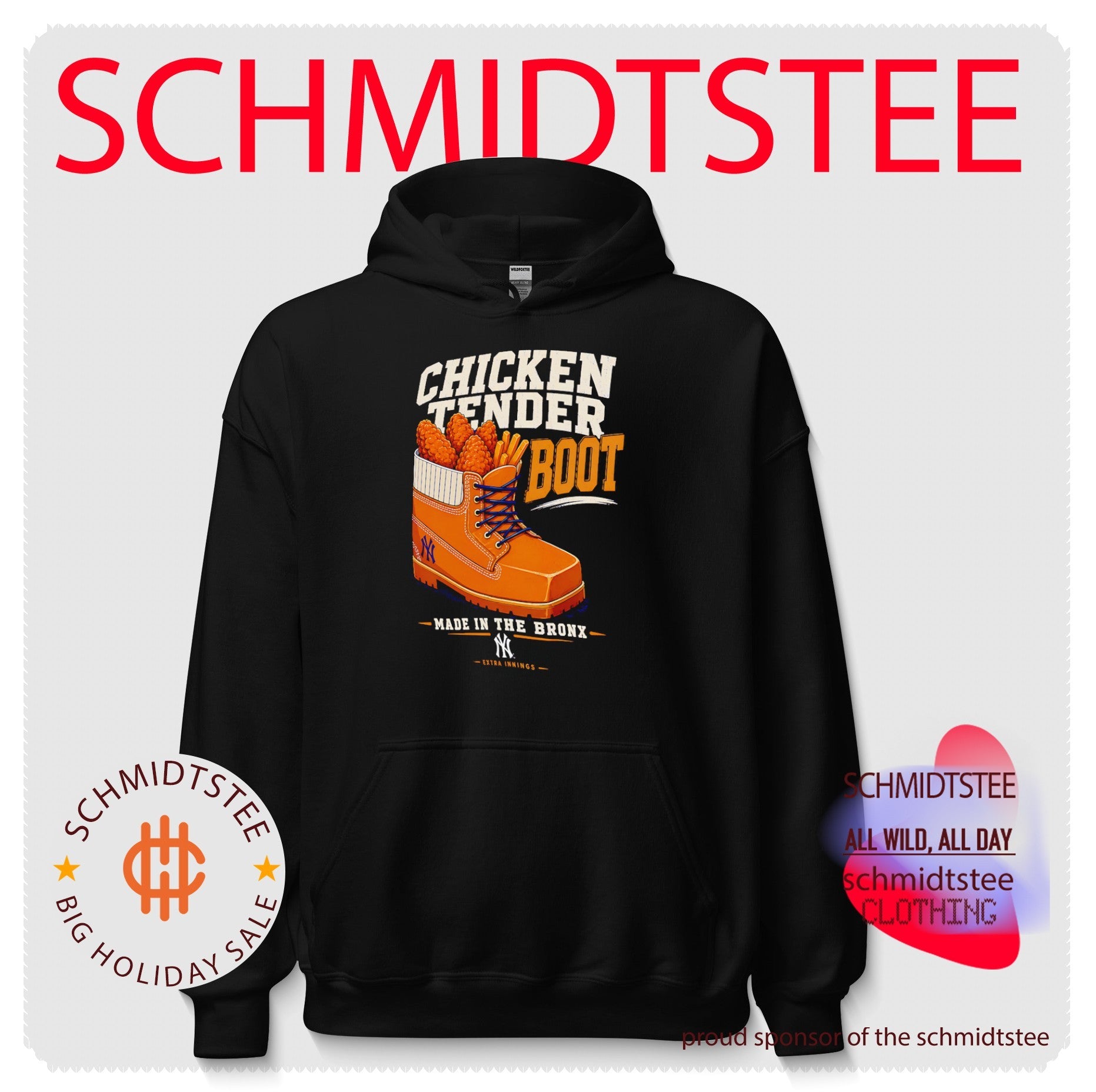 Chicken Tender Boot Yankees Jay-z Concert Food shirt