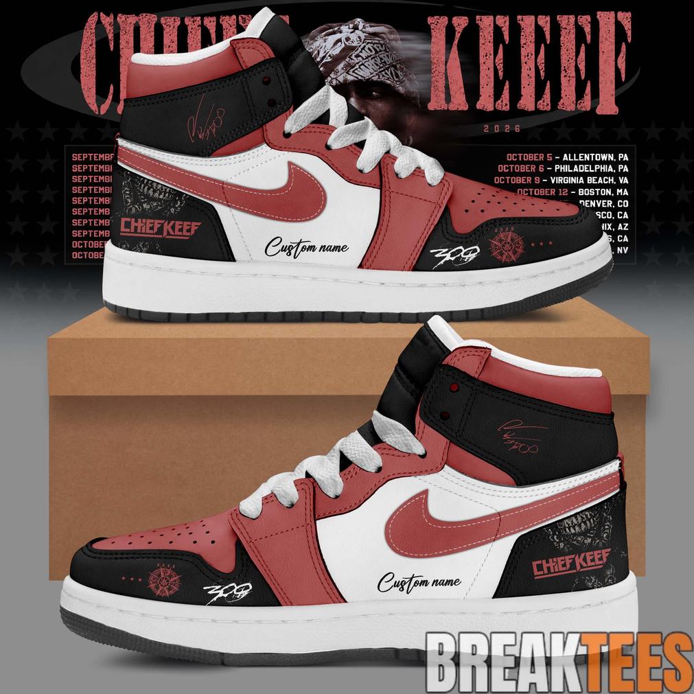 Chief Keef Live 26′ Tour Special AJ1 Shoes