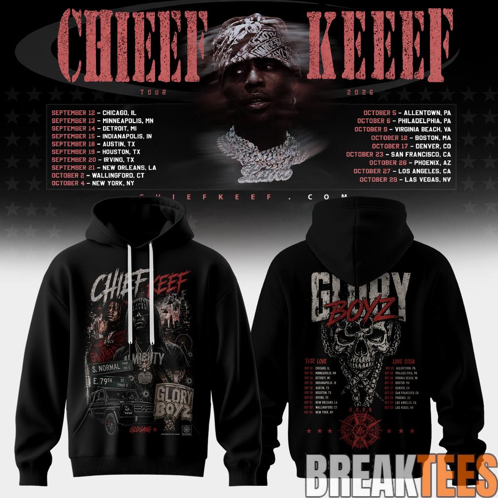 Chief Keef Live 26′ Tour Special Hoodie