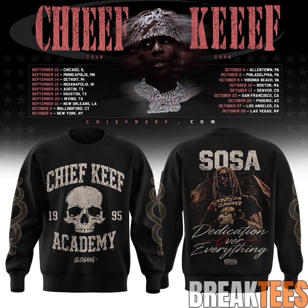 Chief Keef Live 26′ Tour Special Sweatshirt