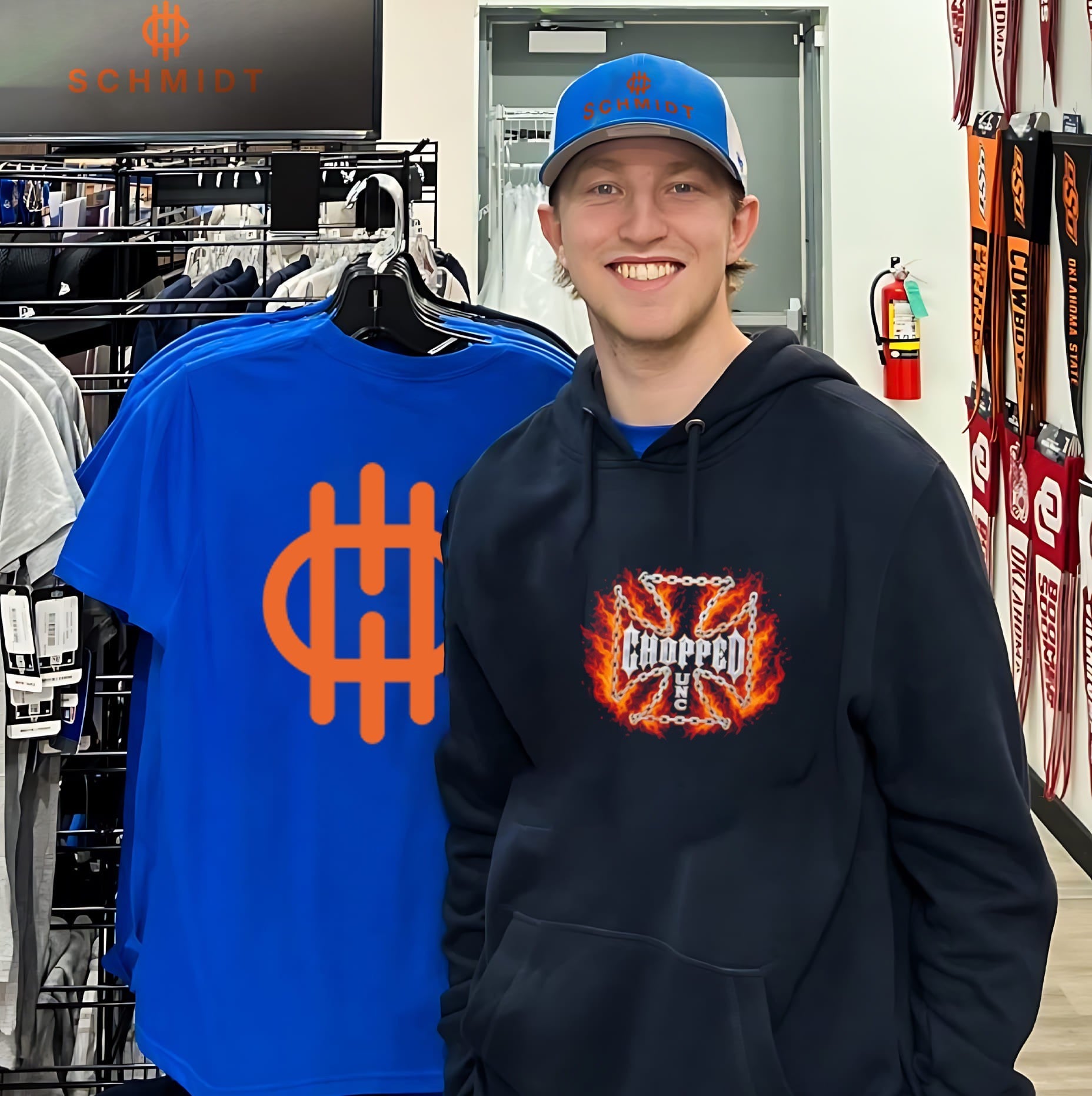 Chopped Unc Fire Chain Cross shirt