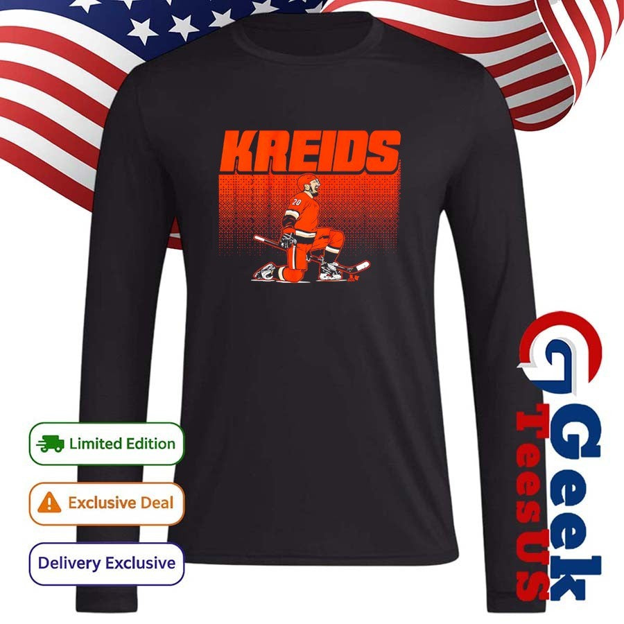 Chris Kreider Anaheim Kreids Anaheim Ducks hockey shirt