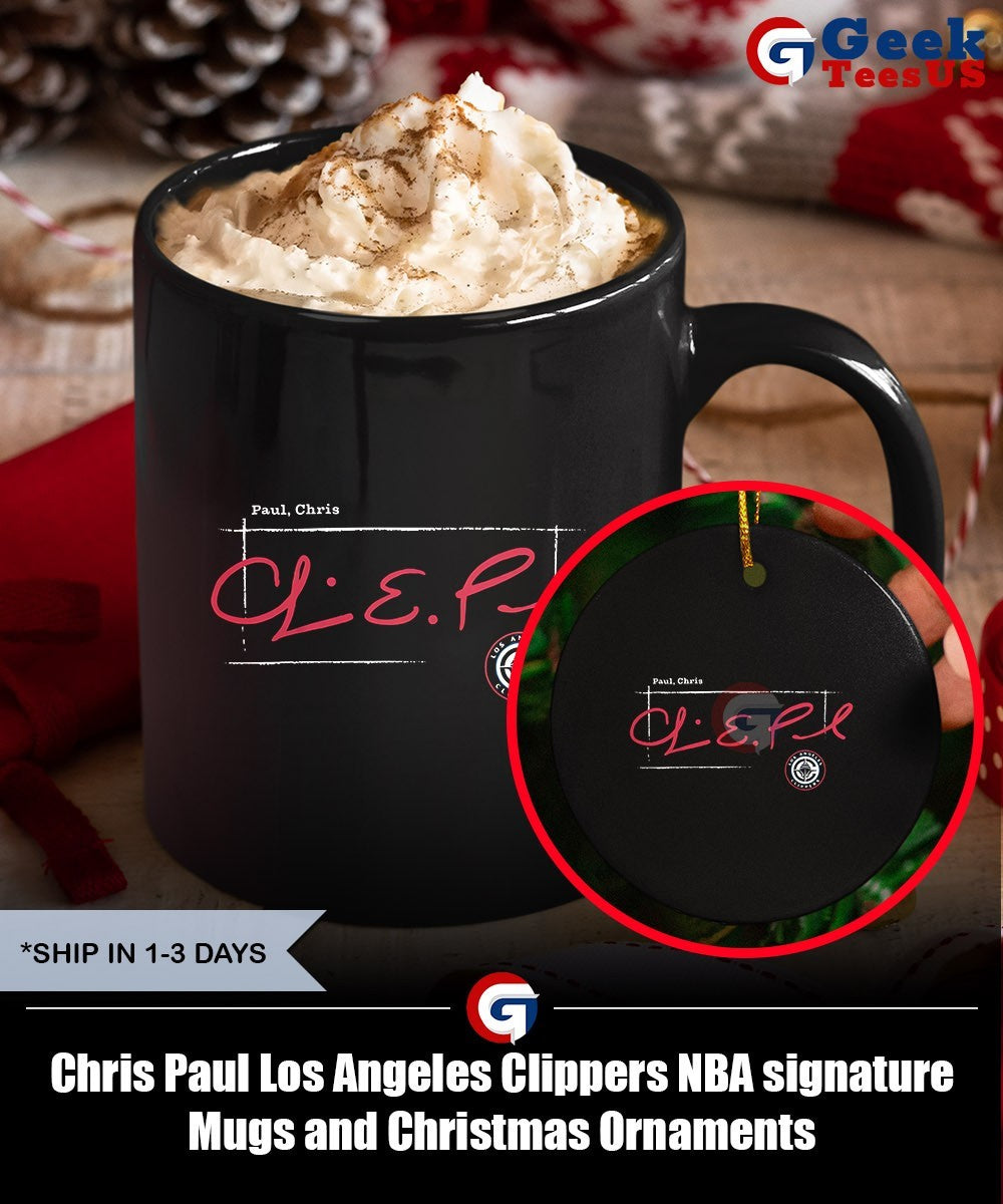 Chris Paul Los Angeles Clippers NBA signature shirt