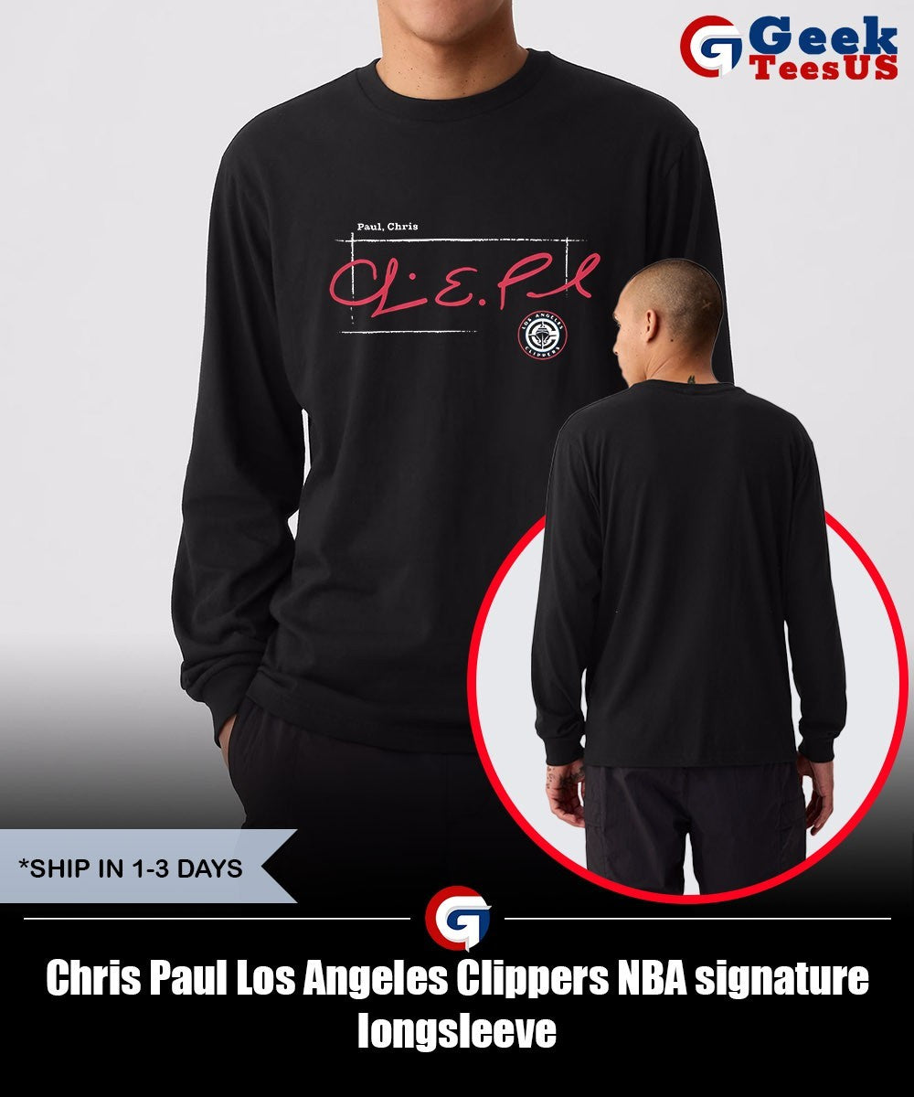 Chris Paul Los Angeles Clippers NBA signature shirt