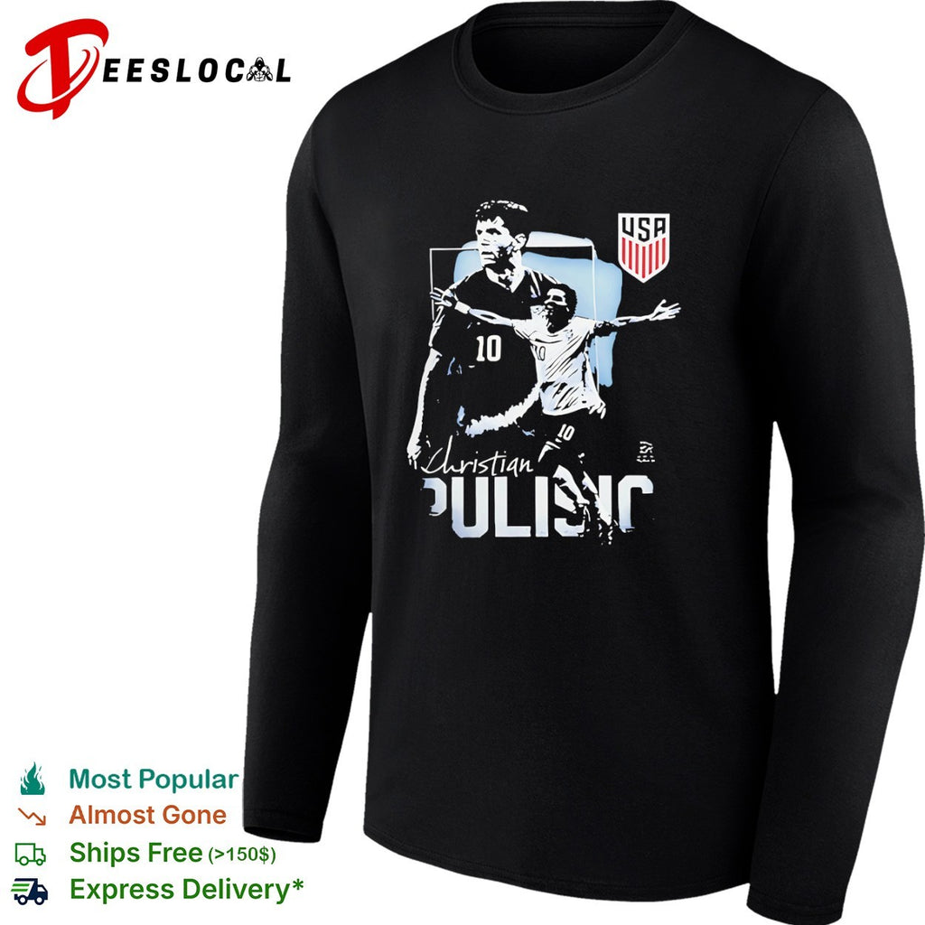 Christian Pulisic USA Soccer 10 shirt