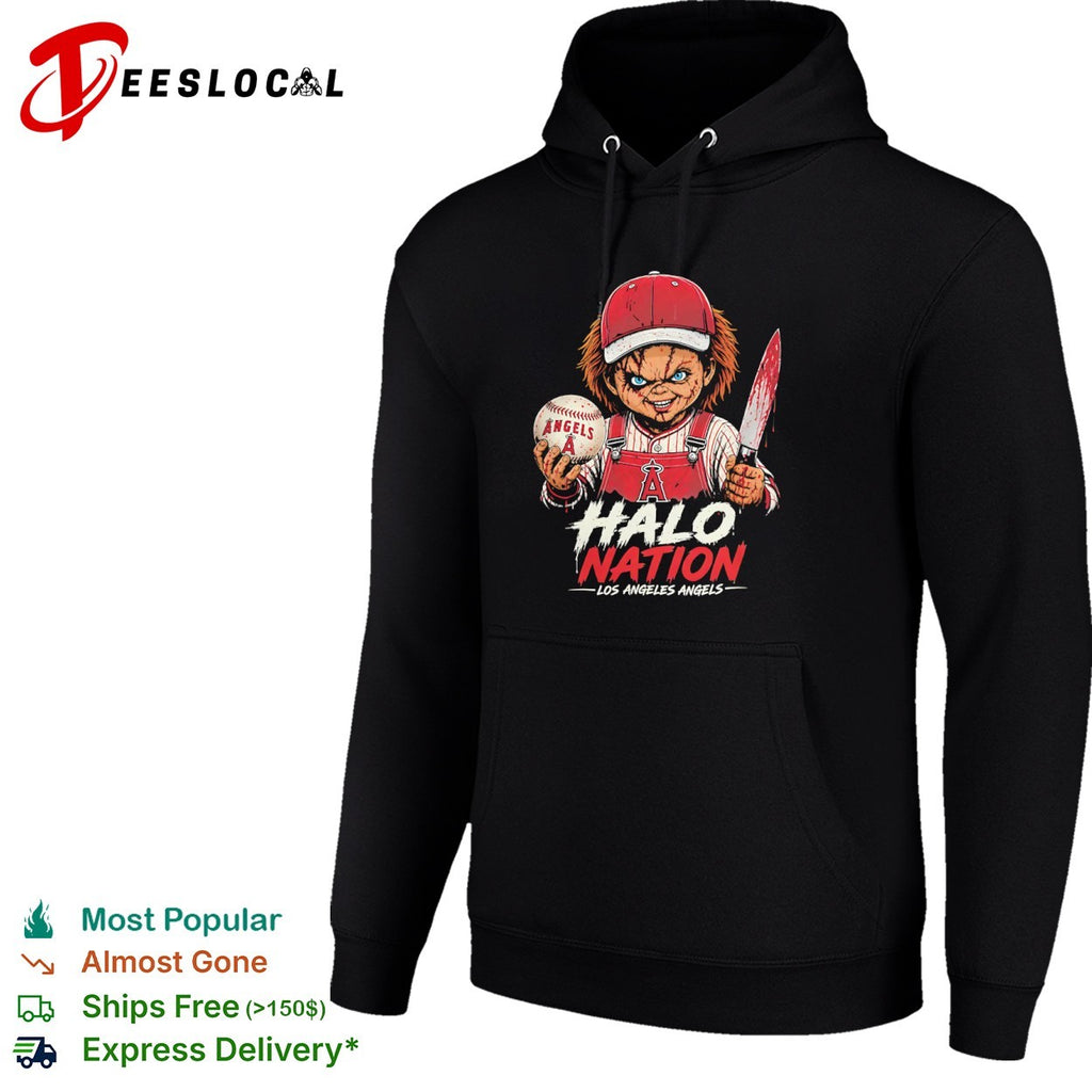 Chucky Halo Nation Los Angeles Angels Baseball shirt