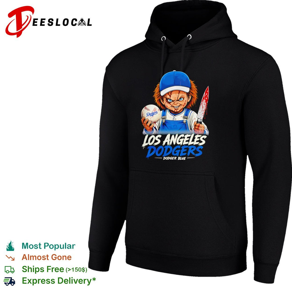 Chucky Los Angeles Dodgers Dodger Blue Baseball shirt