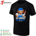 Chucky Los Angeles Dodgers Dodger Blue Baseball shirt