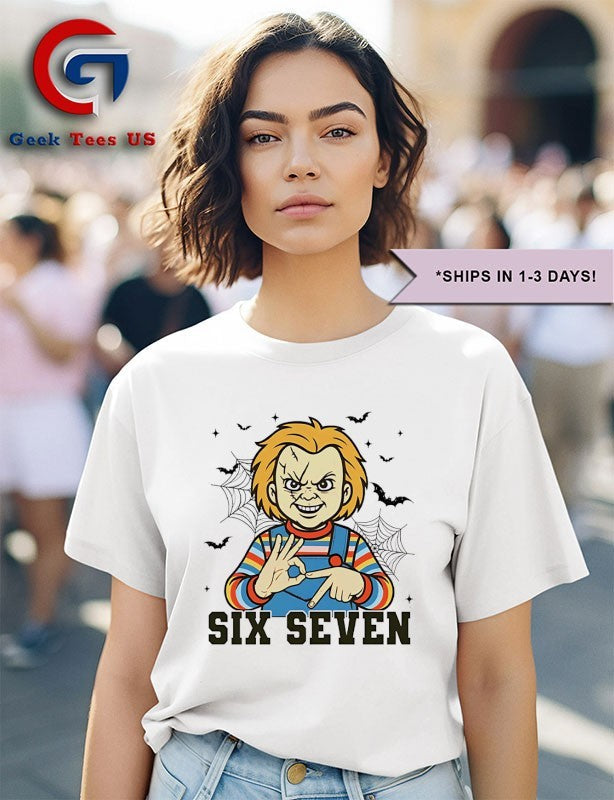 Chucky six seven hands Halloween shirt