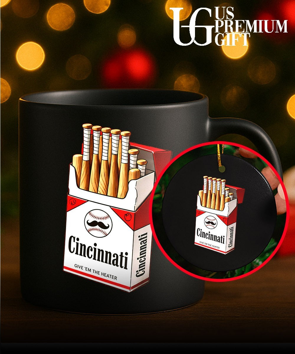 Cincinnati Baseball Bat Pack smokes shirt