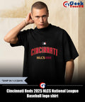 Cincinnati Reds 2025 NLCS National League Baseball logo shirt