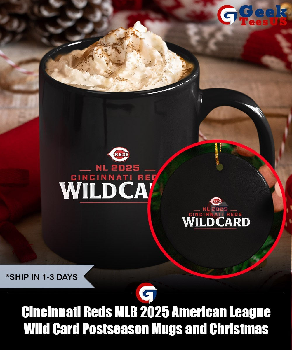 Cincinnati Reds MLB 2025 American League Wild Card Postseason shirt