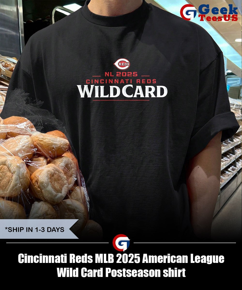 Cincinnati Reds MLB 2025 American League Wild Card Postseason shirt