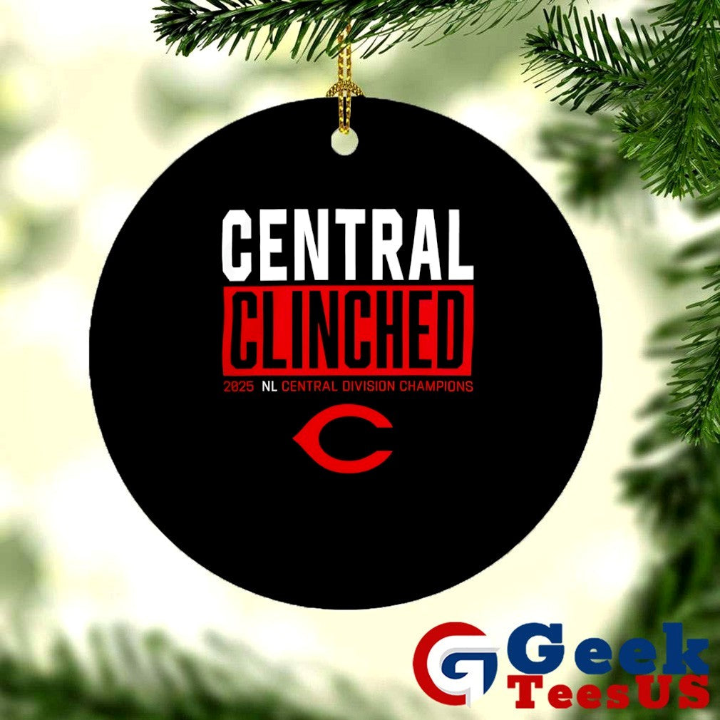 Cincinnati Reds Playoffs Clinched NL Central Division Champions 2025 shirt