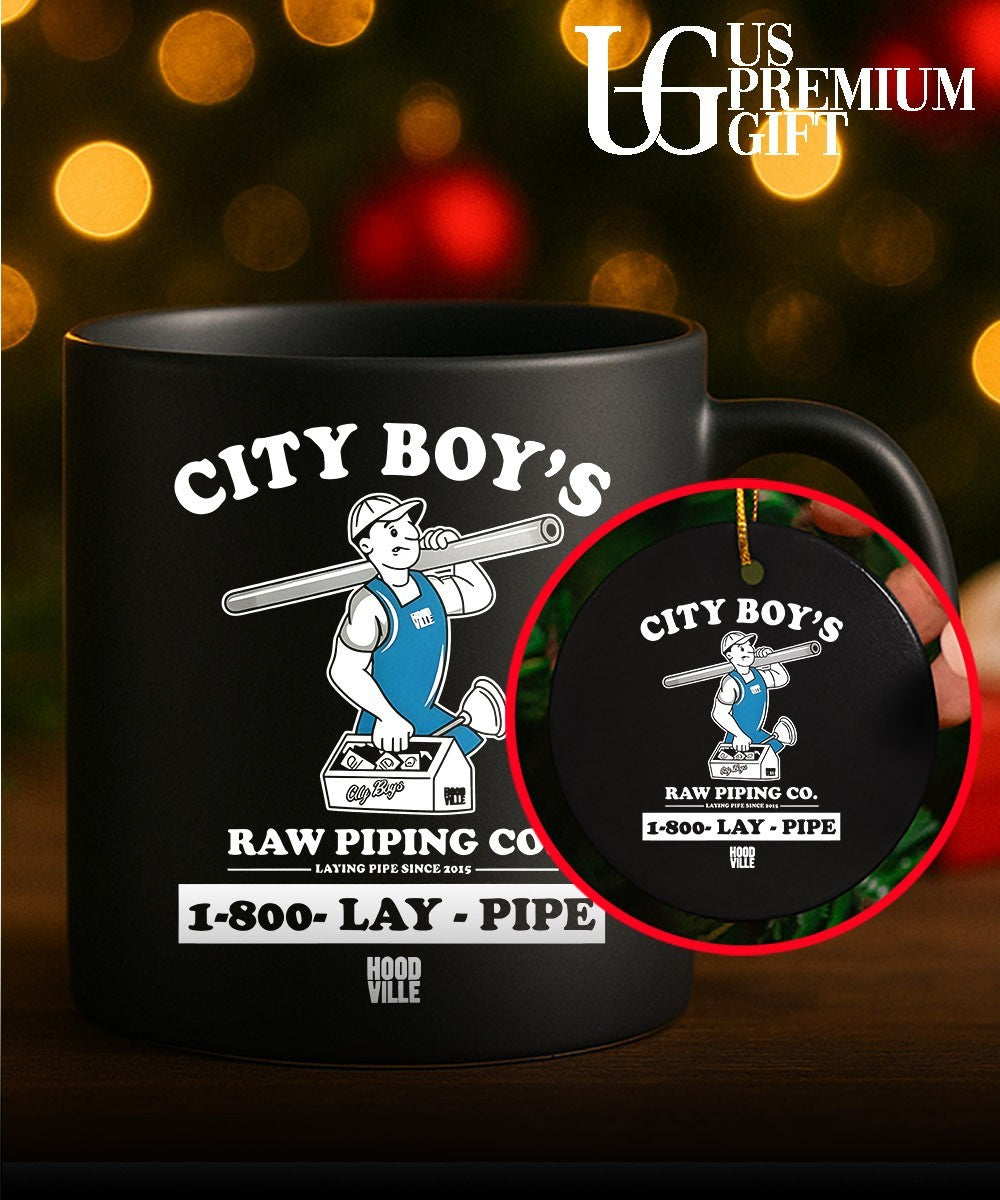 City Boy’s Raw Piping Co 1800 Lay Pipe shirt