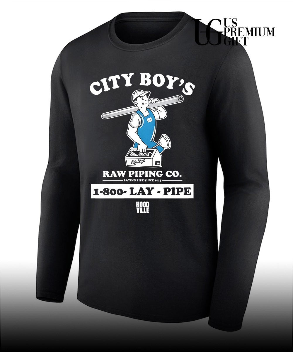 City Boy’s Raw Piping Co 1800 Lay Pipe shirt