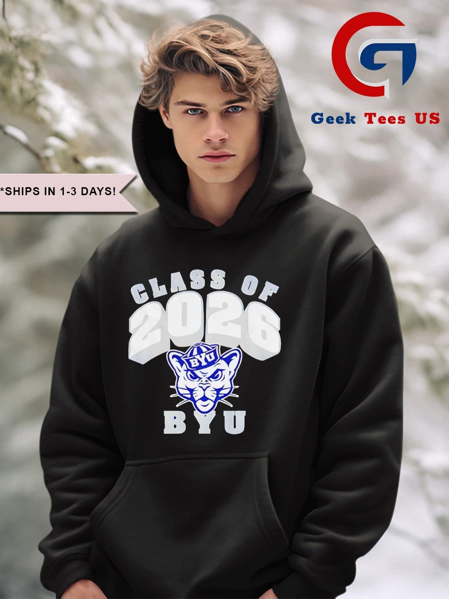Class of 2026 BYU mascot shirt