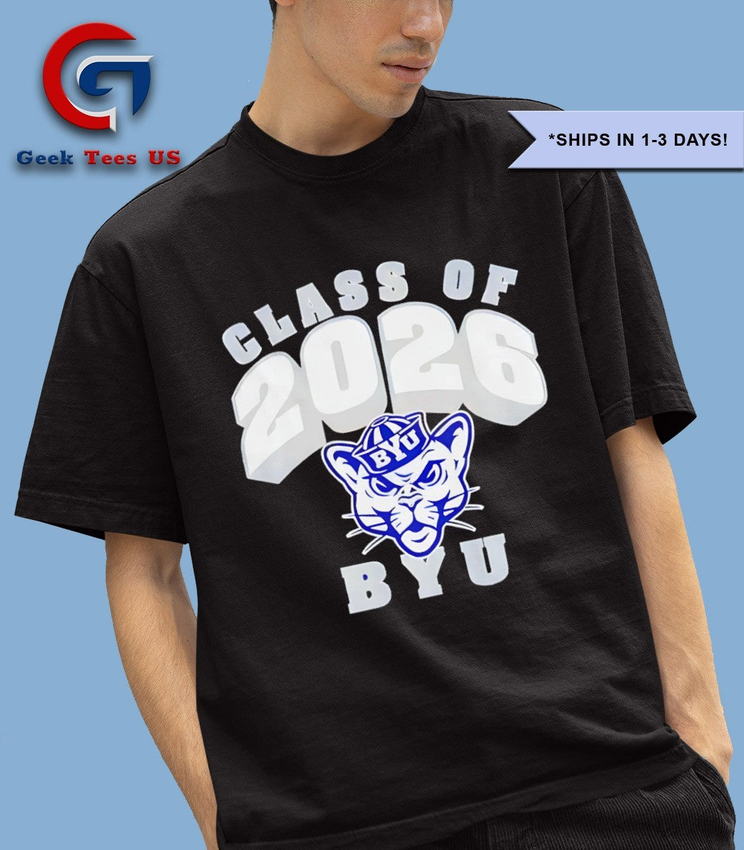 Class of 2026 BYU mascot shirt